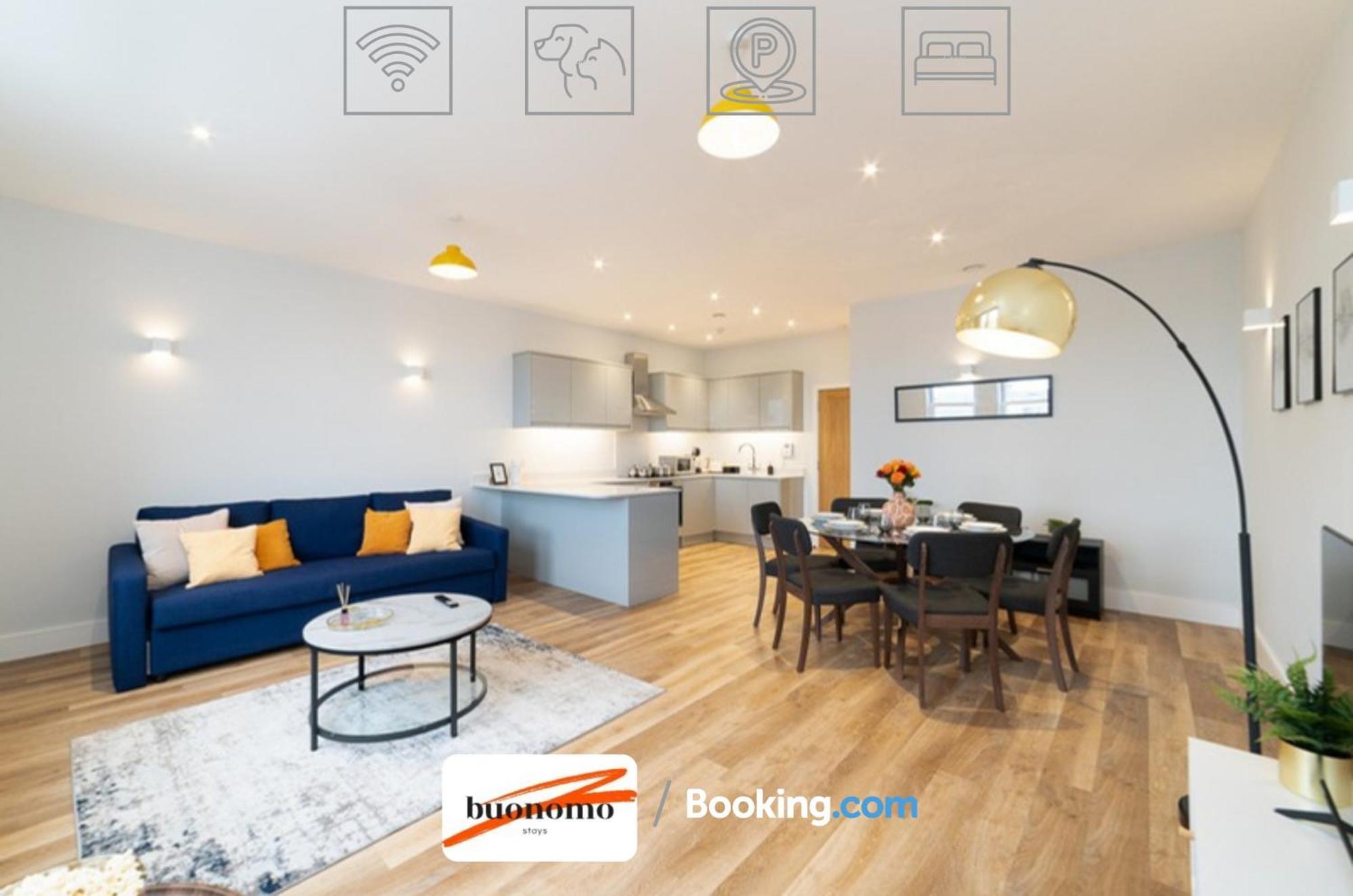 לונדון Two Bedroom Apartment At Buonomo Stays Short Lets & Serviced Accommodation Close To Wimbledon Tennis Courts מראה חיצוני תמונה